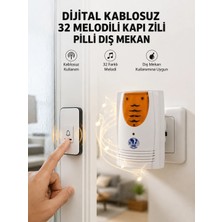Belle Fusion Mey Ithalat® Kablosuz Kapı Zili Düzenli ve Konforlu Yaşam Alanları Için Yeni Nesil