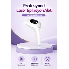 Hsc Bilişim Ipl Lazer Epilasyon Aleti 5 Kademeli Güç Ayarlı