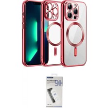 Marsilyan™- iPhone 12 Pro Kılıf Nova Işık Özel Seri - Şeffaf Uv Polymer Nano Ekran Koruyucu