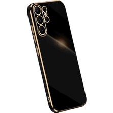 Hsc Bilişim Galaxy S24 Ultra Kılıf Volet Silikon - Siyah