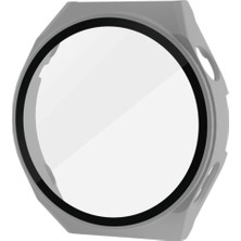 Hsc Bilişim Watch Gt3 Pro 46MM Dota Camlı Kasa Ekran Koruyucu - Uzay Grisi