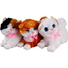 Trendy Pazars 1609032 - Peluş Miyavlayan Kedi 30 cm - 1 Adet