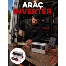 Hsc Bilişim 1500W Araç Invertörü Elektronik Cihazlar Için Yüksek Verimli Güç Dönüştürme Sistemi