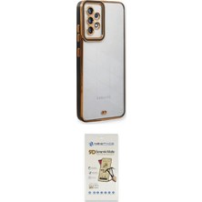 Marsilyan™- Galaxy A73 5g Kılıf Çekirdek Klasik Serisi - Siyah Mat Seramik Nano Ekran Koruyucu