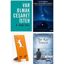 Remzi Kitabevi Var Olmak Cesaret Ister - A. Kadir Özer + Kuzey Işıklarının Şarkısı + Telefon Tutucu