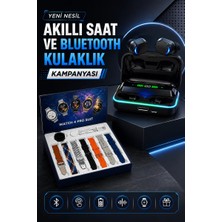 Hsc Bilişim Powerbank Bluetooth Kulaklık ve Akıllı Saat 7 Kordonlu Metal Kordon Plastik Kordon