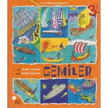 Trendy Pazars Ilk Kitabını Kendin Boya - Gemiler