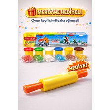 Empressco Renkli Doğal Oyun Hamuru Seti, 100% Buğday Unlu, Eğlenceli ve Sağlıklı