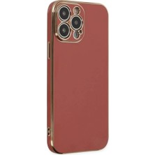 Mentra Online Apple Iphone 14 Pro Max Kılıf Volet Silikon - Kırmızı
