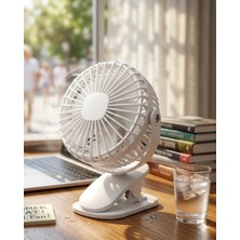 Epilons Şarjda ve Fişte Çalışabilen Portatif Mini Fan