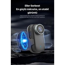 Epilons 4K Ultra Hd Mini Wıfı Aksiyon Kamerası Taşınabilir Vücut Kamerası 1.47 Hd Ekranlı Giyilebilir Video Kaydedici