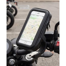 Epilons Su Geçirmez Motosiklet Scooter Telefon Standı Dokunmatik Ekranlı Bisiklet Tutucu