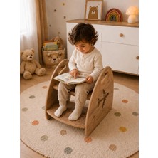 Pema Home % 100 Mdf Montessori Çocuk Banyo Mutfak Lavabo Merdiven Çok Amaçlı Tabure