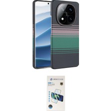 Marsilyan™- Mi 15T Kılıf Doruk Serisi - Siyah 3D Antistatik Cam Ekran Koruyucu