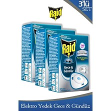 Byanes Gece & Gündüz Sinekkovar 1 YEDEK(240 Saat) Sivrisinek ve Karasineklere Karşı Etkili x 3 Adet