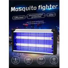 Byanes 4W 2000 Volt Iki Ledli Sinek Öldürücü 2000V Ikili Ledli Sinek Kovucu Sivrisinek Savar Mor Işık