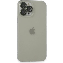 Mentra Online Apple Iphone 13 Pro Max Kılıf Luko Lens Silikon - Yeşil