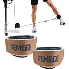 Macgon Ayak Bilek Kayışı Ağırlık Çekiş Aparatı Direnç Egzersiz Fitness Lastiği Çekme Aparatı 1 Çift