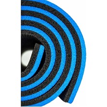 Macgon 10 mm Kalın Egzersiz Pilates Minderi Kamp Yoga Mat Çift Taraflı 180X60 Mavi