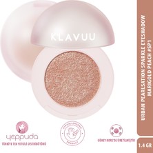 Klavuu Urban Pearlsation Sparkle Eyeshadow - Marigold Peach #sp1 - Inci Tozu Içeren Far