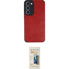 Marsilyan™- Galaxy S23 Plus Kılıf Doruk Asil Koleksiyonu - Siyah 6d Mat Seramik Hayalet Nano Ekran Koruyucu