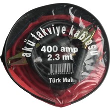 TKÇ Akü Takviye Kablosu 400 Amper Çantalı