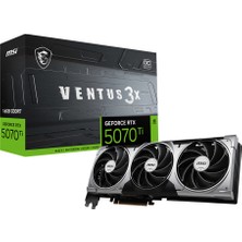 MSI Msı Geforce Rtx 5070 Tı 16G Ventus 3x Oc Gdrr7 256BİT VGA