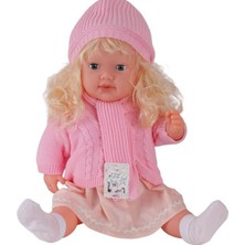 Freedom Storee 7959 60 cm Trikolu Hırkalı Saçlı Büyük Bebek