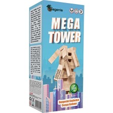 Empressco Ahşap Büyük Boy Cezalı Jenga - 54 Parça Eğlence ve Strateji Oyunu
