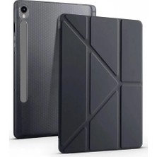 Freedom Storee Samsung Galaxy Tab S10 Fe Plus 13.1 Kalemlikli Mars Tablet Kılıfı - Siyah