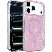 Freedom Storee Onegif Apple Iphone 17 Pro Mila Dalgalı Magsafe Kapak - Lila