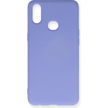 Freedom Storee Samsung Galaxy A10S Kılıf Nano Içi Kadife Silikon - Lila