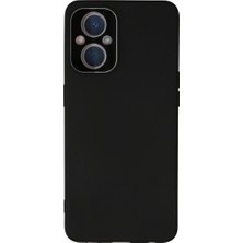 Freedom Storee Oppo Reno 7 Lite Kılıf Lansman Glass Kapak - Siyah