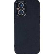Freedom Storee Oppo Reno 7 Lite Kılıf Lansman Glass Kapak - Lacivert