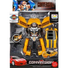 Nessi World 1:24 Sesli ve Işıklı Dönüşebilen Robot 22 cm