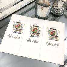 Çay Saati Sunum Peçetesi 16'lı