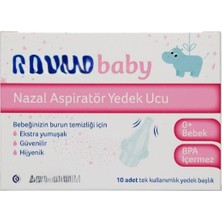 NW NessiWorld Nazal Aspiratör Yedek Uç 10'lu