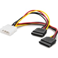 Marsilyan Sata Power Y Kablosu 2 In 1 20 cm - Siyah HDX5522