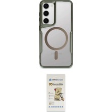 Marsilyan™- Galaxy S23 Kılıf Yadigar Klasik Özel Seri - Siyah Mat Seramik Nano Ekran Koruyucu