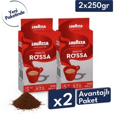Lavazza Qualıta Rossa Filtre Kahve 500 gr  ( 2 Adet 250 gr )