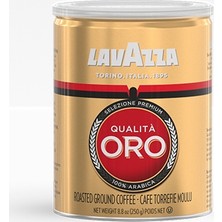 Lavazza Qualita Oro Öğütülmüş Kahve 250 gr İtalya Menşeli Yumuşak Lezzetli Teneke Kutu