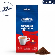 Lavazza Crema E Gusto Classico 250GR Öğütülmüş Kahve Yoğunluğu 8 İthal İtalya Menşeli
