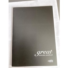 Alfa Defter Great Exercise Notebook A4 Çizgili 60 Yaprak Dikişli 60GR