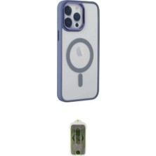 Marsilyan™- iPhone 14 Pro Kılıf Yankı Işık Özel Seri - Siyah Joko Magic 5d Hayalet Cam