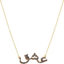 T51 Tuğrul Altın Altın Vav Kolye T017437