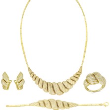 T51 Tuğrul Altın Altın Dörtlü Set T052169