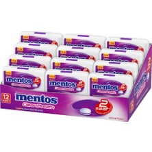 Mentos Clean Breath Orman Meyvesi Aromalı Şekersiz Tatlandırıcılı Tablet Şekerleme 21 Gr X 12 Adet