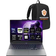 Lenovo Loq 15IPH11 Core Ultra 7 356H Rtx 5060 8gb 115W 8gb Ram 1tb SSD 15.3" Wuxga (1920X1200) IPS 300NITS 165Hz WIN11 Pro 83SL001ATRP423 Gaming Laptop + Per4 Çanta