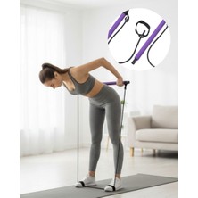 Pilates Bar Direnç Aleti Duruş Geliştirici ve Kas Güçlendirici