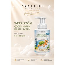%100 Doğal Çocuk Köpük Kastil Sabunu, Yoğun Nemlendirici Etki, 300 ml